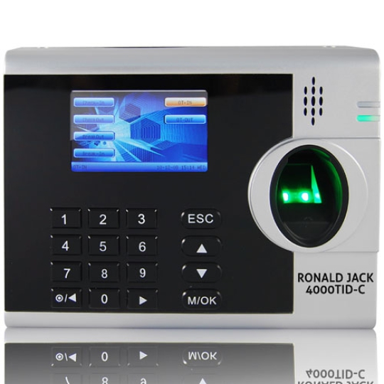 Máy chấm công vân tay & thẻ cảm ứng RJ-4000TID-C (cổng USB + RJ45)