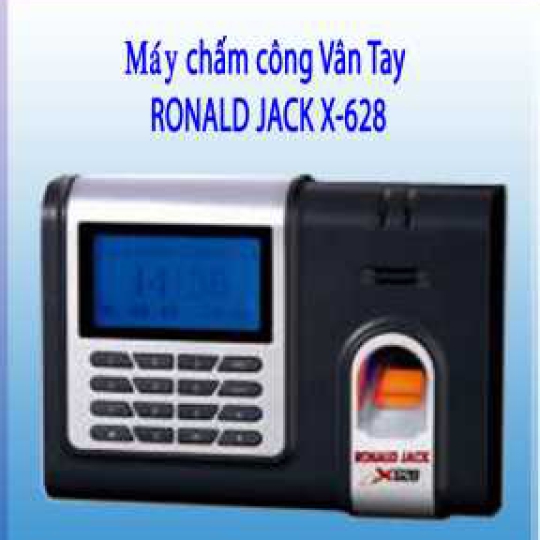 Máy chấm công vân tay & thẻ cảm ứng Ronald Jack-X628C +ID (cổng USB + RJ45)